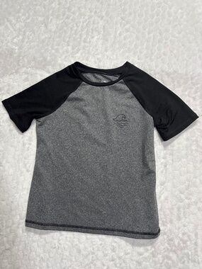 Art class rashguard top girls size L (10-12) short sleeve swim shirt